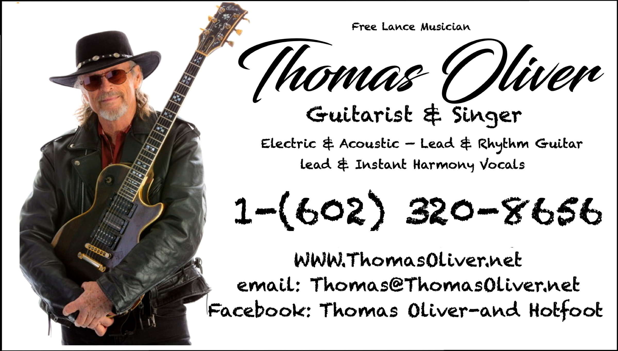 Thomas Oliver card